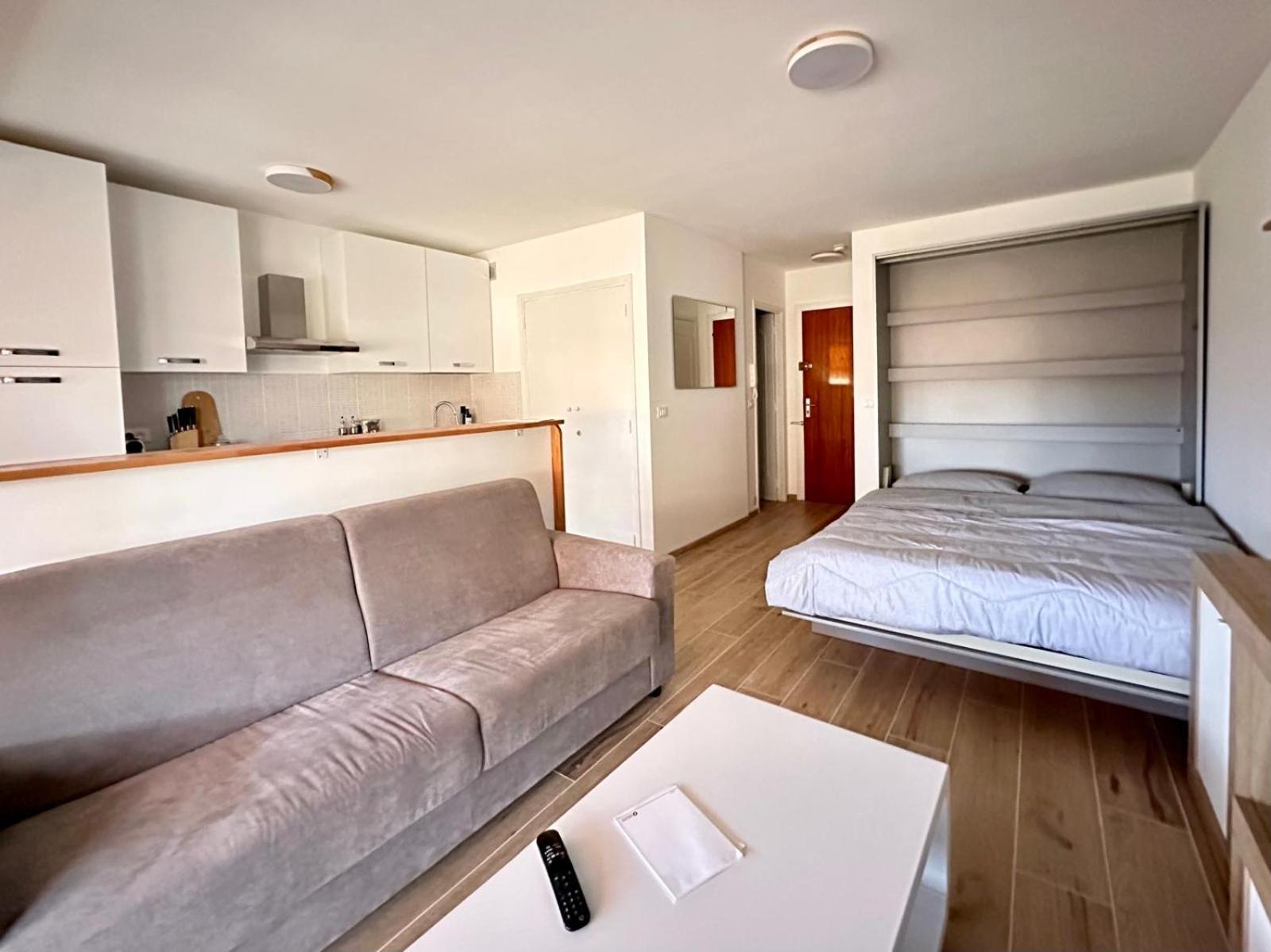 Studio Kialeo Pres De La Plage Avec Parking Roquebrune-Cap-Martin Dış mekan fotoğraf